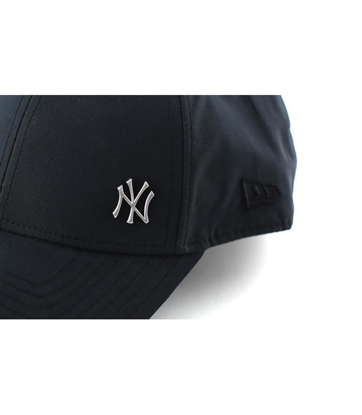 Black cap tiny NY logo